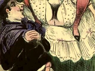my secret life in vintage erotic comic style