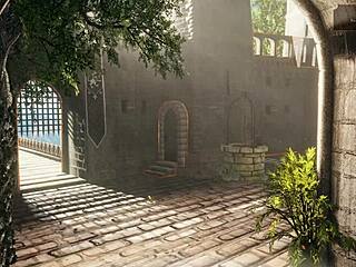 she took me to see the view of the castle and i couldnt contain my excitement