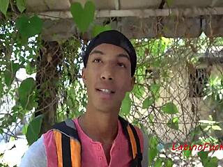 Man, these greedy Latino teen 18+s bang hard for cash in public!