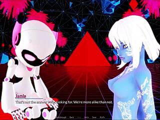 Intense harem hotel action