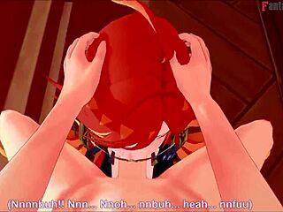 Mavuika fucks in Jean's office - Genshin Impact