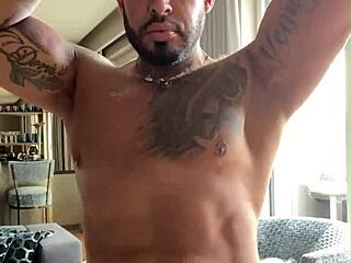 Viktor rom dancing naked and masturbating his bbc