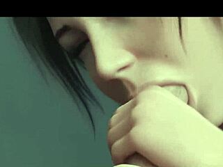 lara croft in a 3d hentai adventure