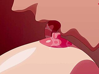 Suguha's Big Breasts Fun With Shiina In Ecchi Hentai