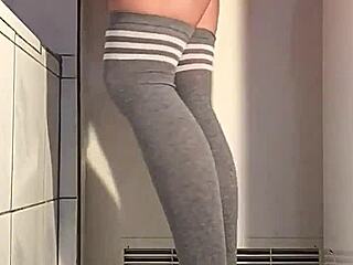 Pee Compilation In Pantyhose Outdoor