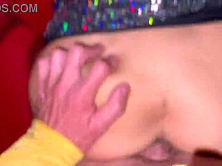 Slut Dances Without Underpants at Club and Gets Fucked by All