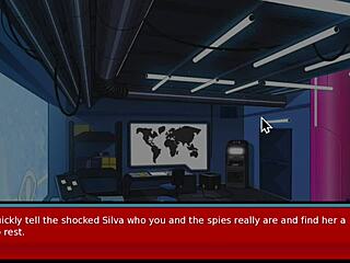 Silva Paprika's big tits get trained in 3D anime episode 7?