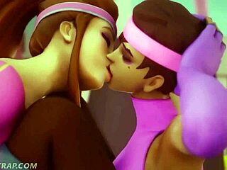 嘿瞧这3D动漫狂野女同调教