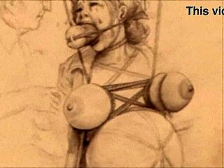 Vintage Erotic Drawings From Antique Anime