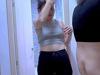 Amateur girls moan and orgasm while fingering and tribbing