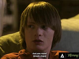 Curvy Milf With Big Natural Tits Rides Stepson Hard To Make Him Happy