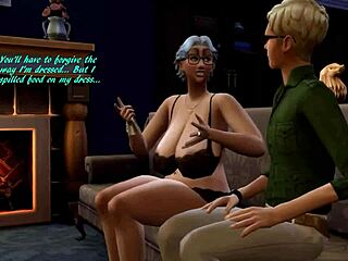 Sims 4 Old Fuckers in Wild Orgy with Blowjobs by Pool Interracial Style