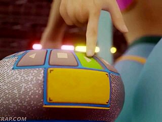 Hey, check this wild lesbian training in 3D hentai!