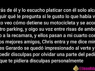 Uber Eats delivery guy intensely fucks me in this video story