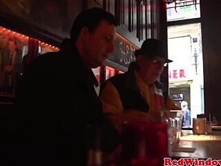 Redlight Eurobabe Masturbates After Hot Sex Session