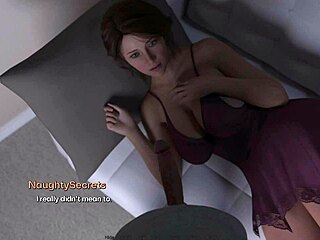 Pervert Enjoys Sensual Sex with Horny Stepmom in 3D Hentai