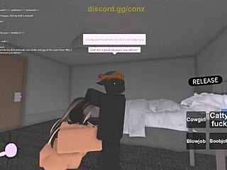 Roblox色情骑黑人大屌女上男下狂干