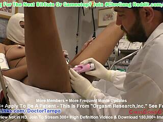 Taylor ortega undergoes orgasm research with sounding by doctor tampa at girlsgonegyno