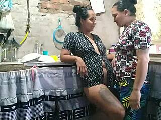 Since Hubby's Away, I Call My Bestie for Wild Lesbian Action!