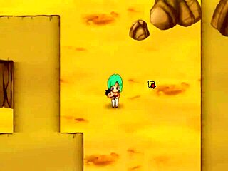 big tits bulma dates android in hentai game