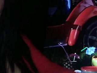 Bianca gets sticky anal action at the cinema with Brazilian flair.