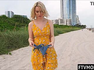 Hot Milf Flashing Naked!