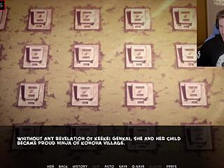 Naruto parody goes wild with uncensored Sarada training in doggystyle action.