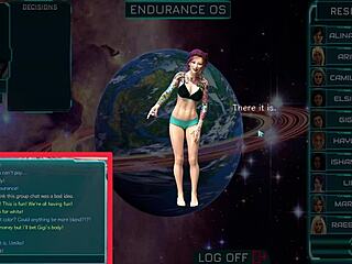 Stranded in Space Chatting with Girls