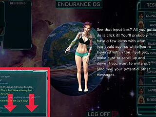 Stranded in Space Chatting with Girls