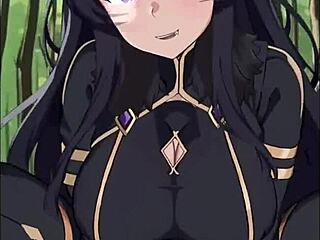 In this hentai anime, the bitches get fucked with big cocks in various scenes