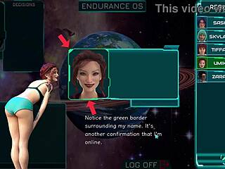 Space beauty’s solo play in a zero-gravity environment