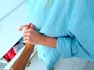 Hot stepsister teases me, lets me cum in her panties before her date with boyfriend