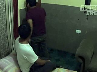 Peruvian Teens Crossdress In Bareback Threesome