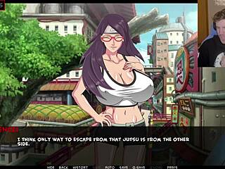 Naruto parody goes wild with uncensored Sarada training in doggystyle action.