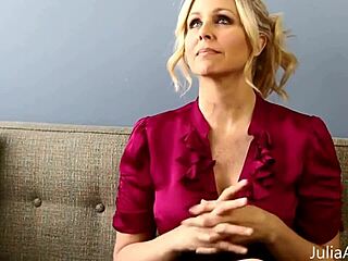 lusty teacher julia ann drills her pussy