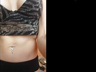 Chantal’s Tonic Muscles Shine in Sexy Homemade Fitness Display