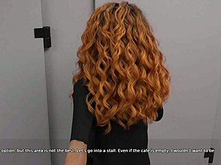 my dorm 7 - mark is licking his ex-gf pussy in men washroom?