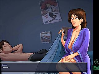 Summertime saga episode 32 where she visits my room at night