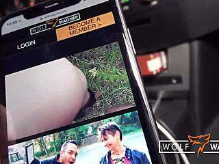Milf Julia Exclusiv Fucked in Public on WolfWagner Platform