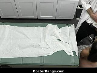 Asian Sports Teen 18+ Madi Laine Gets Doctor's Close Doggy Style Check