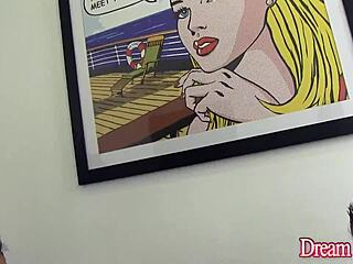 Two Guys and Hot Tranny Amanda Fialho Suck Each Other's Cocks.