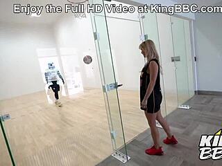 Latina model gets tight pussy pounded during casting.