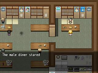 Farah the cute blonde hero gets trapped on roof, sucking big tits and ass in bold hentai fetish.