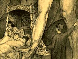 Vintage Erotic Cartoon Sketches