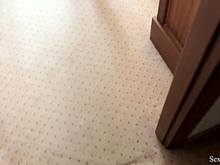 i sneak into closet spying on stepmom prepping for first anal in hotel