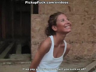 Redhead smokes and fucks big cock guy.