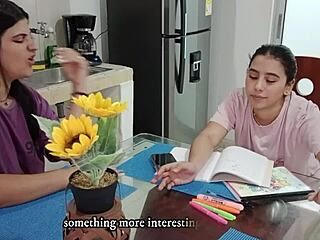 Redhead smokes cigarette fucks well-endowed.