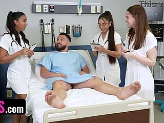 i love watching doctors bang lucky patient in hospital
