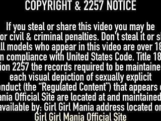 Lesbians Cherie DeVille Dive Deep into Big Pussy Play