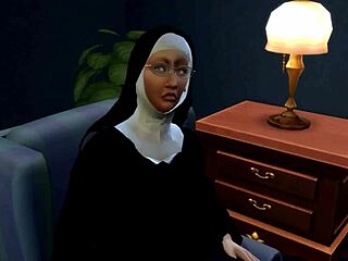 Sims 4 Weekend Turns Dirty with Grandma. Interracial 3D Cartoon Threesome Gets Wild.